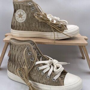 Converse Chuck Taylor All Star Wrinkled Satin Shoes Women's US 8.5